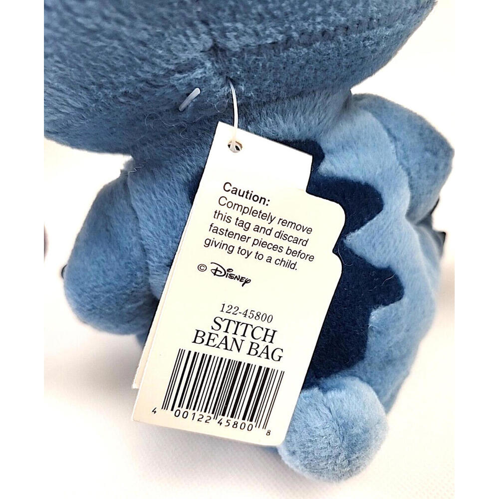 Disney Lilo And Stitch Alien Bean Bag Plush Stuffy 9 Inch With Tag Disney World - Picture 5 of 12